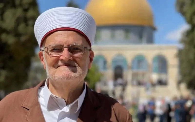 Imam sekaligus Khatib Masjid Al-Aqsa, Syekh Ikrimah Sabri.