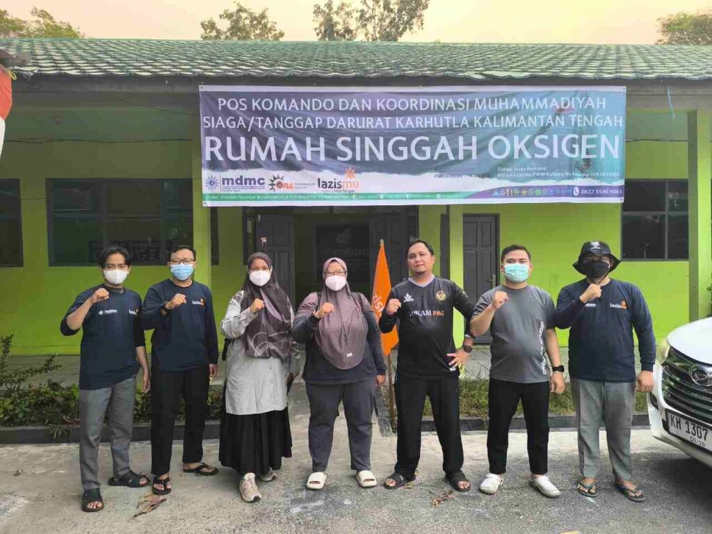 IMM Kalteng Bergabung dalam One Muhammadiyah One Response, Perkuat Respons Kemanusiaan Hadapi Karhutla