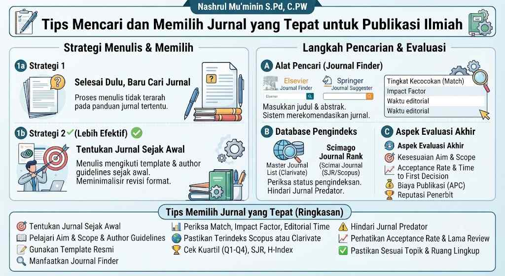 Tips Mencari dan Memilih Jurnal yang Tepat untuk Publikasi Ilmiah