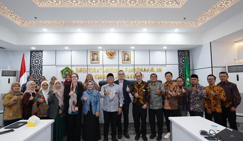 Pertemuan antara Delegasi University of Melbourne dan jajaran Kemenag RI. (ist)