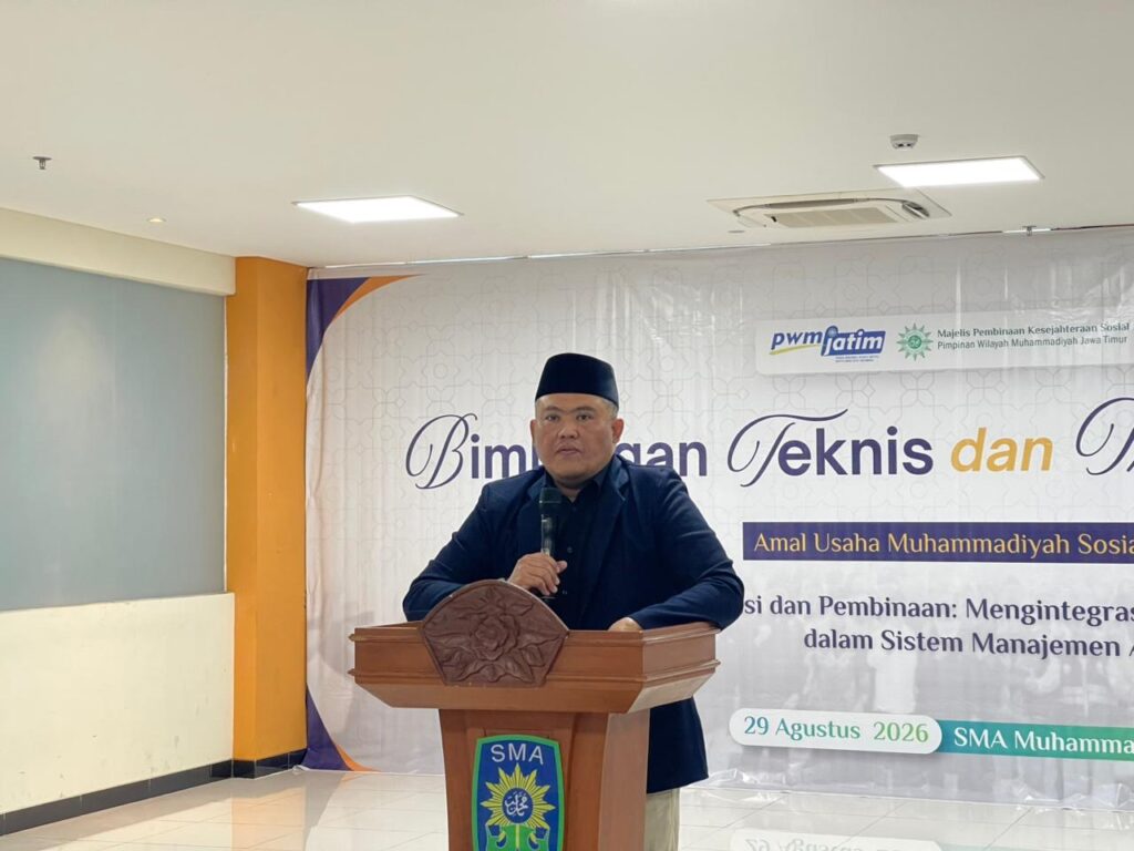 Bimtek Monitoring dan Evaluasi AUMSos, Integrasikan Profesionalitas dan  Semangat Dakwah Muhammadiyah