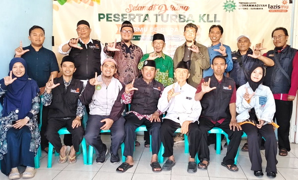 PCM Wiyung jadi tuan rumah Kantor Layanan Lazismu (KLL) Surabaya Area 1. (ist)