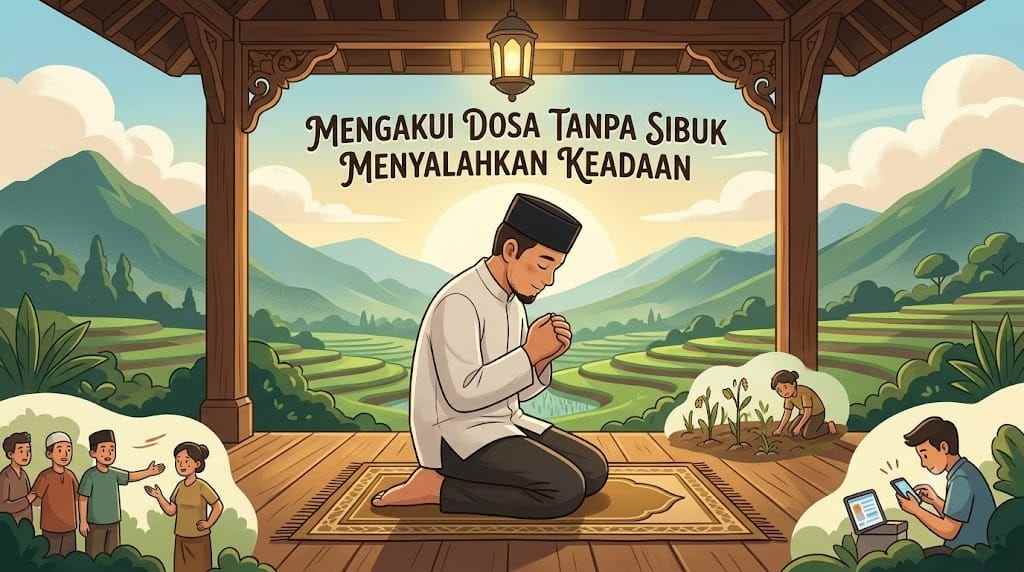 Mengakui Dosa Tanpa Sibuk Menyalahkan Keadaan