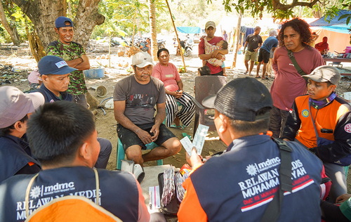 Penyintas gempa NTT masih membutuhkan penanganan medis intensif. (ist)
