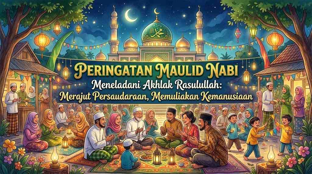 Peringatan Maulid Nabi, Meneladani Akhlak Rasulullah: Merajut Persaudaraan, Memuliakan Kamanusiaan