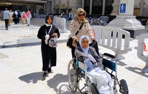 Petugas haji Indonesia di Arab Saudi. (ist)