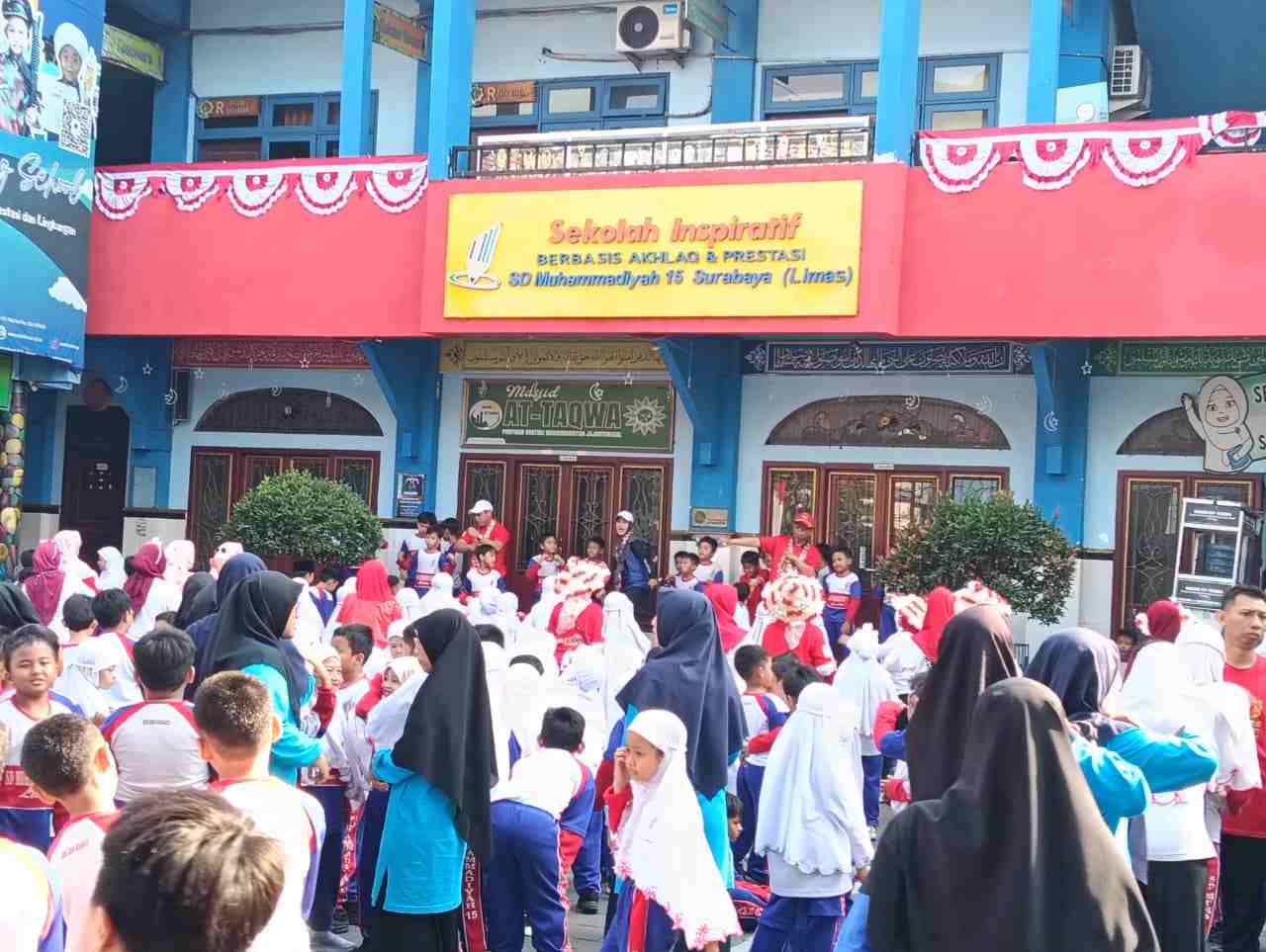 Peringatan HUT ke-81 RI di SDM Limas, Bermain Bersama Merdeka Bersama