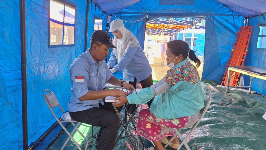 Mantapkan Program Indonesia Siaga, RS Lapangan EMT Standar WHO Hadir Layani Kesehatan Pascagempa