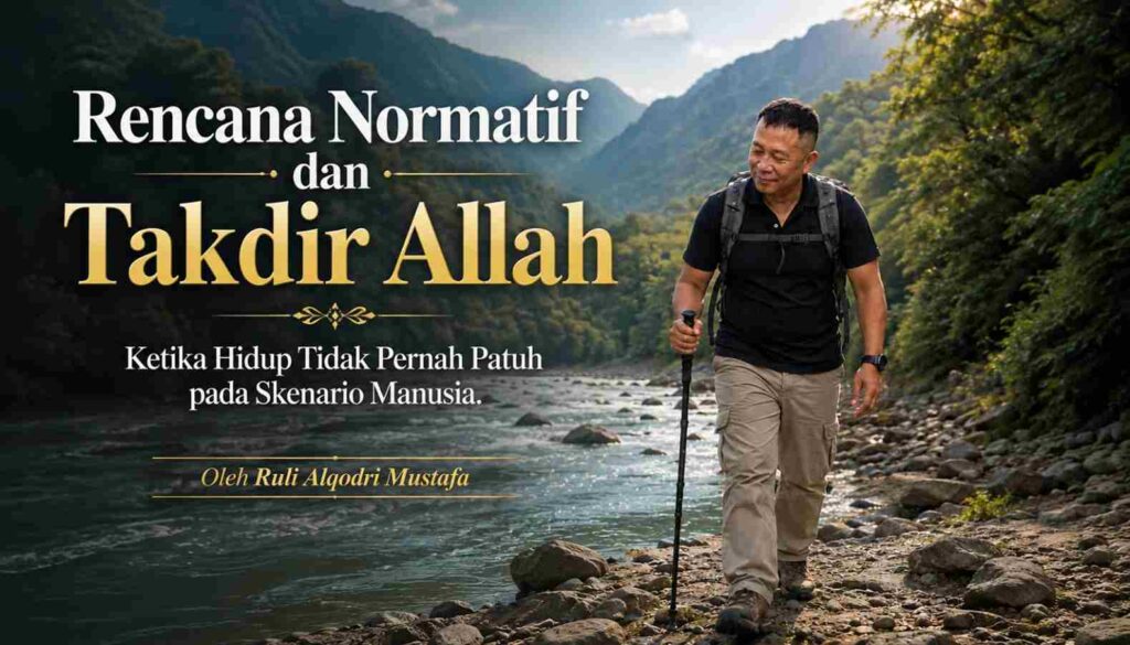 Rencana Normatif dan Takdir Allah: Ketika Hidup Tidak Pernah Patuh pada Skenario Manusia