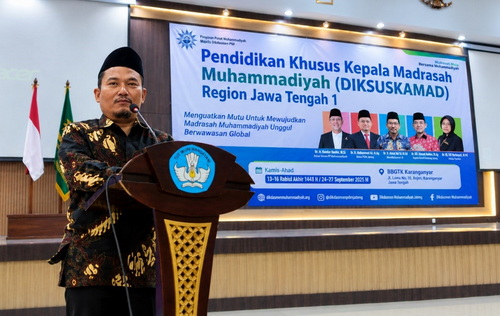 Pembukaan Pendidikan Khusus Kepala Madrasah (Diksuskamad) Region Jawa Tengah 1. (ist)