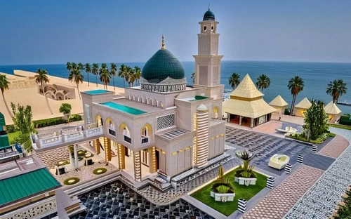 Kawasan masjid pantai Bali. (ist)