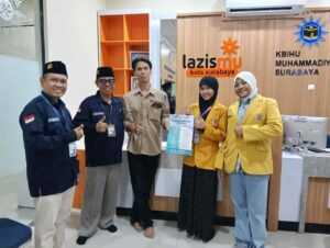 Penghargaan Bergengsi Donasi Bencana Alam NTT kepada SDM Limas melalui LAZISMU