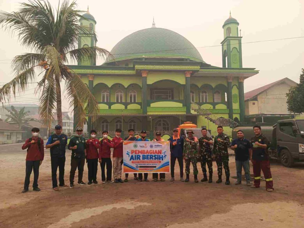 Aksi Kemanusiaan di Tengah kekeringan, Muhammadiyah Katingan Gelontorkan Air Bersih