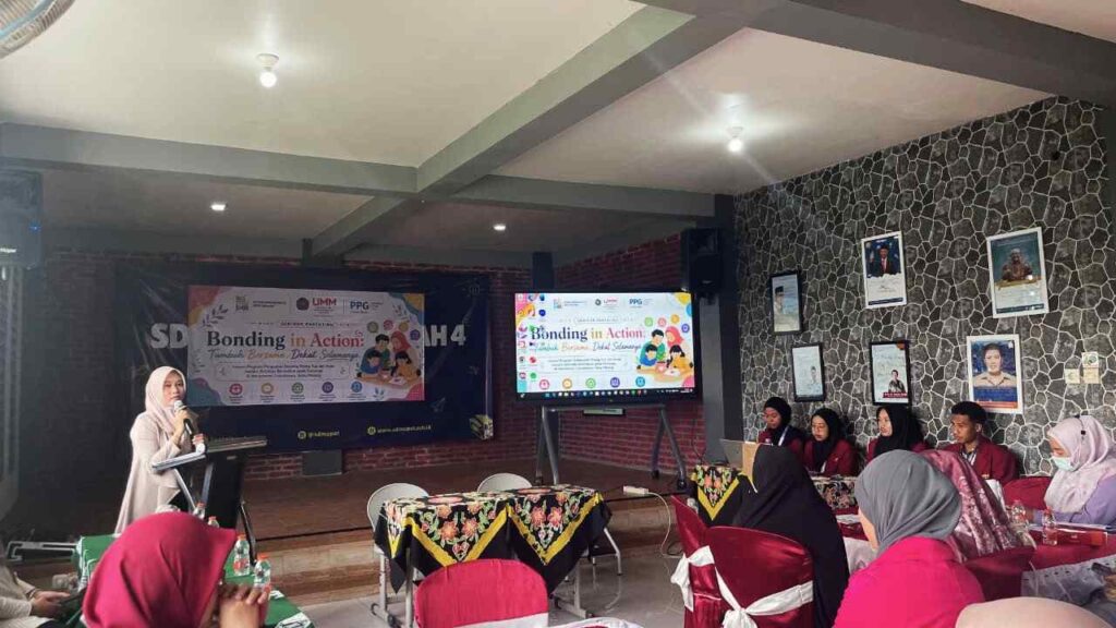Mahasiswa PPG UMM Menggelar Bonding in Action, Ajak Orang Tua dan Anak Menghidupkan Quality Time