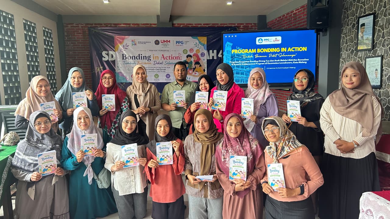 Mahasiswa PPG UMM Menggelar Bonding in Action, Ajak Orang Tua dan Anak Menghidupkan Quality Time