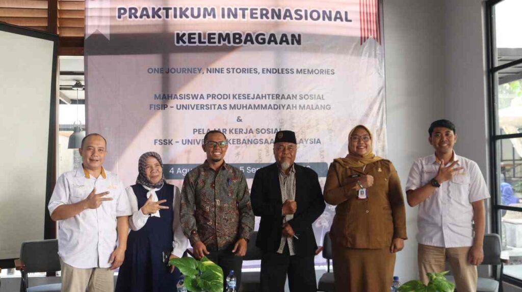 Praktikum Internasional Kesejahteraan Sosial-UMM Ditutup dengan Merayakan Karya dan Inklusivitas