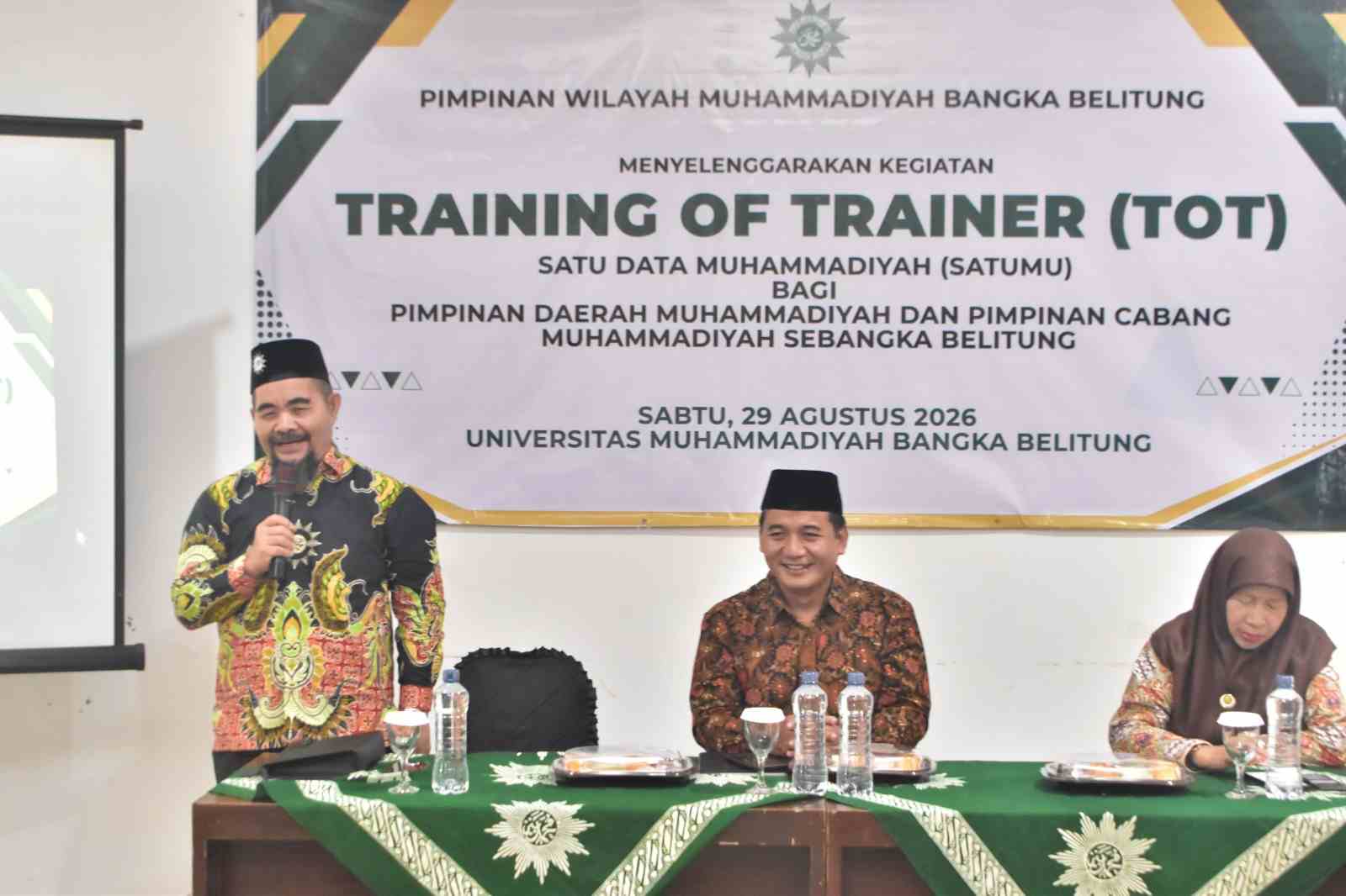 Data Sebagai Amanah: PW Muhammadiyah Bangka Belitung Gelar Training of Trainer SatuMu 