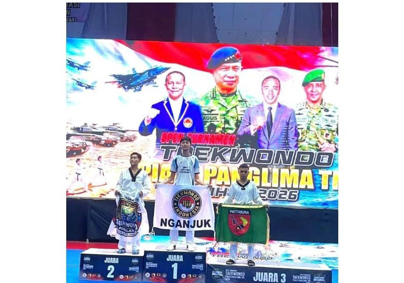 Siswa SMA Muhammadiyah 1 Nganjuk Sabet Emas pada Laga Nasional Taekwondo Piala Panglima TNI 2026