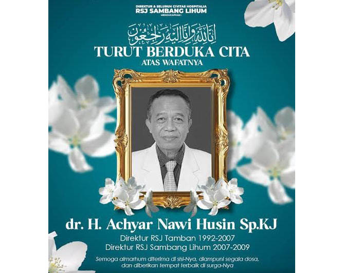 Tokoh Muhammadiyah dan tokoh Kesehatan Jiwa di Kalsel Berpulang: Sang Istri Kenang Momen Terakhir 
