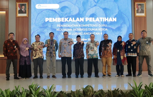 Pembekalan dan pelatihan untuk guru SMK. (ist)