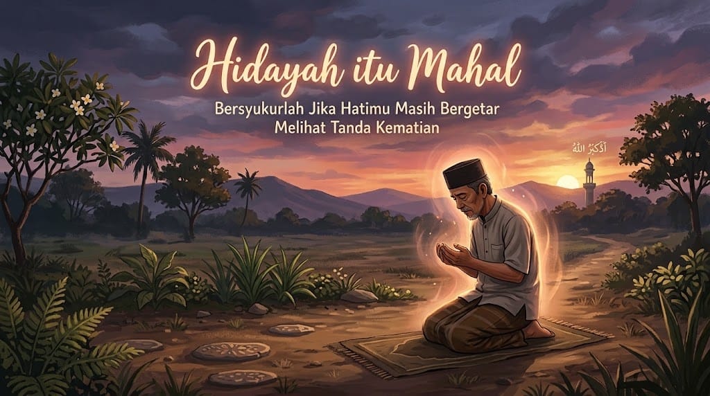 Hidayah itu Mahal, Bersyukurlah Jika Hatimu Masih Bergetar Melihat Tanda Kematian