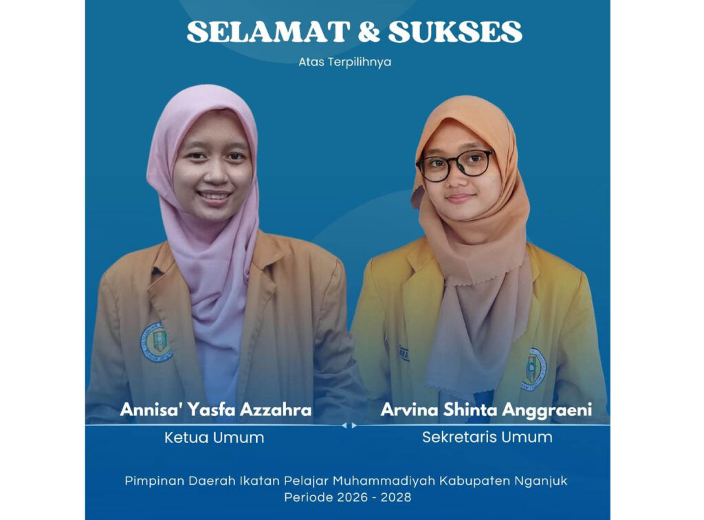 Musyda PD IPM Nganjuk: Duo Srikandi Terpilih Secara Bulat