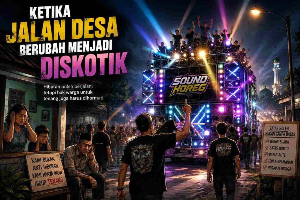 Ketika Jalan Desa Berubah Menjadi Diskotik