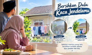 Bersihkan Dulu Kaca Jendelamu