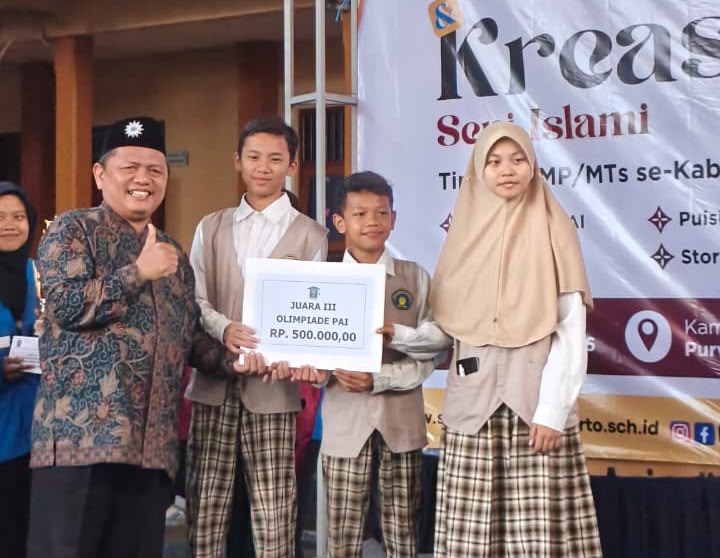 SMP UMP Raih Juara Olimpiade PAI, Ada Momen Haru di Tengah Riuh Lomba
