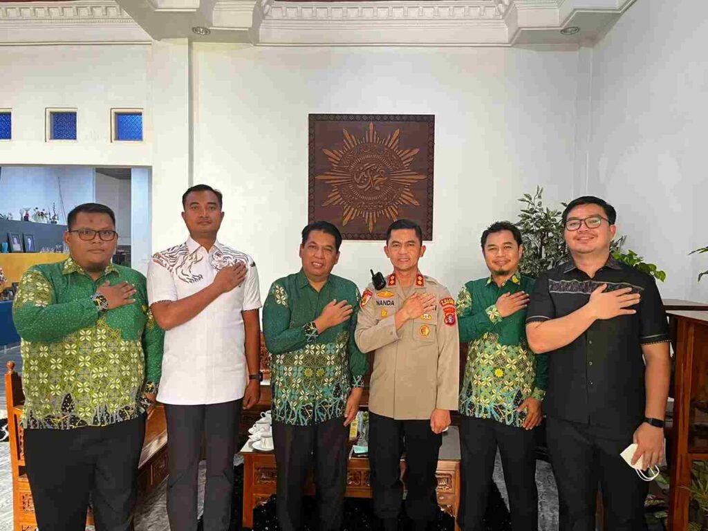 Perkuat Sinergi, PDM Barito Utara Terima Silaturahmi Kapolres Baru