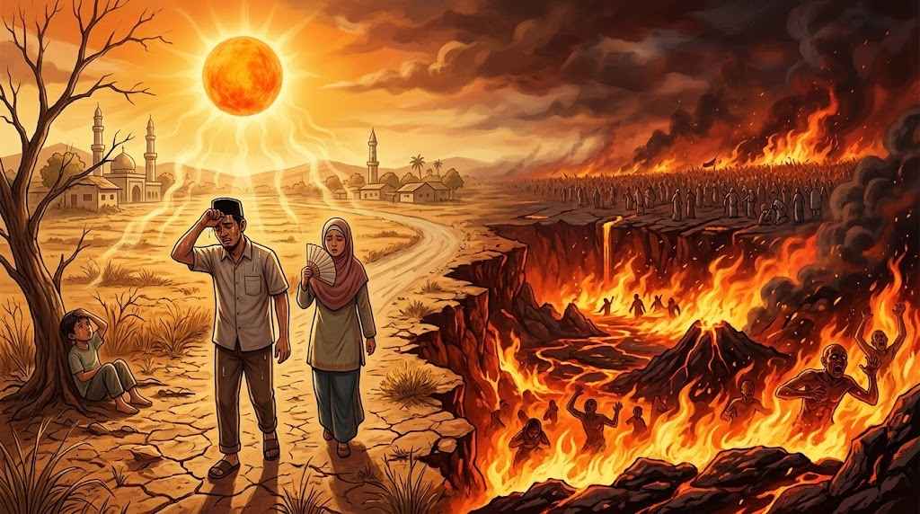 Khotbah Jumat: Mengambil Ibrah dari Cuaca Panas Dunia