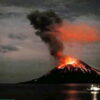 Abu Vulkanik Anak Krakatau Capai Jakarta dan Bengkulu