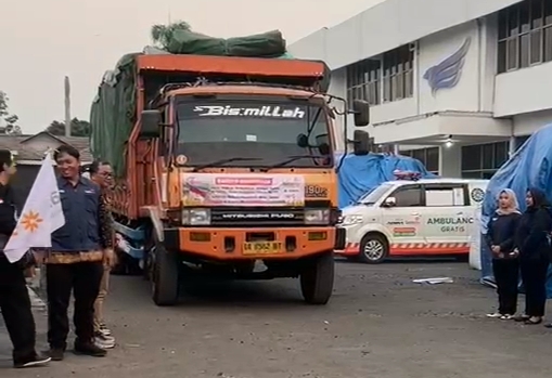 Lagi, LAZISMU Jatim Kirim Bantuan Logistik Senilai Rp1 Miliar ke NTT