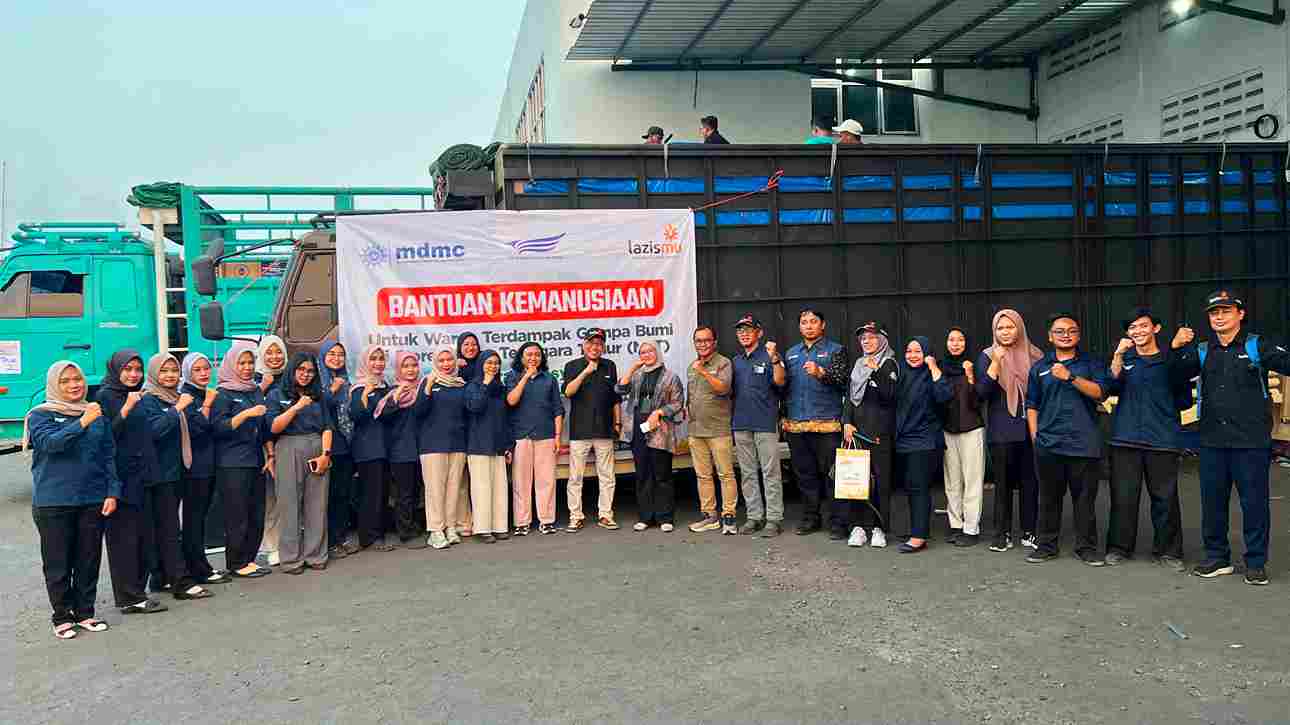 Lagi, LAZISMU Jatim Kirim Bantuan Logistik Senilai Rp1 Miliar ke NTT