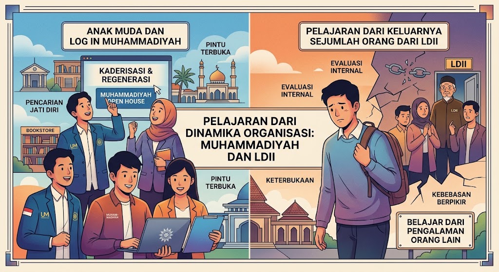 Login Muhammadiyah, NU dan Pengalaman LDII