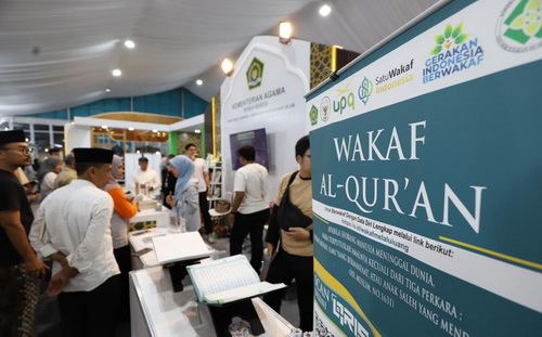 Pameran al Qur'an mushaf dan bahasa isyarat. (ist)
