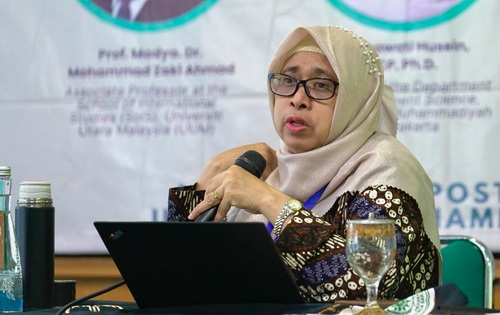 Pakar Tata Kelola Bencana Universitas Muhammadiyah Yogyakarta (UMY), Rahmawati Husein, M.C.P., Ph.D.