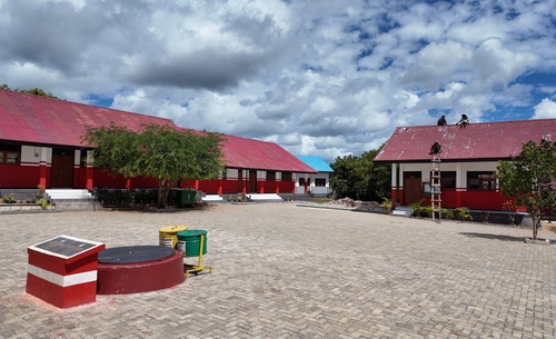 Salah satu sekolah di NTT yang telah di revitalisasi. (ist)