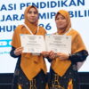 Dua Guru SD Musix Raih Penghargaan Bimtek MIPA Bilingual Jatim