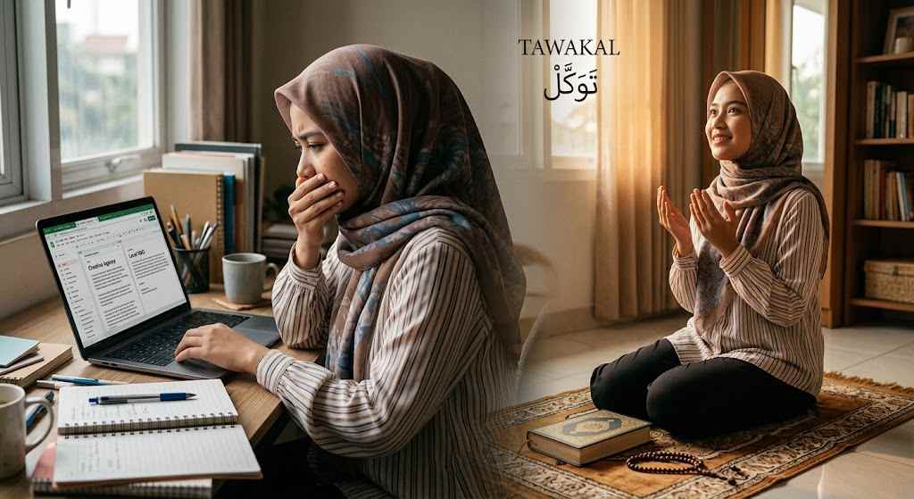 Bertawakal, Mengurangi Setengah Kekhawatiran dalam Diri