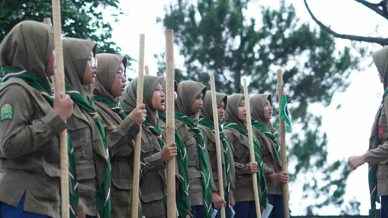 Asah Kompetensi Siswa, SMP UMP Gelar Uji SKT Pandu Hizbul Wathan