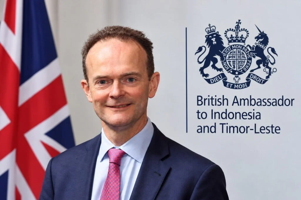 Duta Besar Inggris untuk Indonesia dan Timor-Leste, Dominic Jermey CVO, OBE.