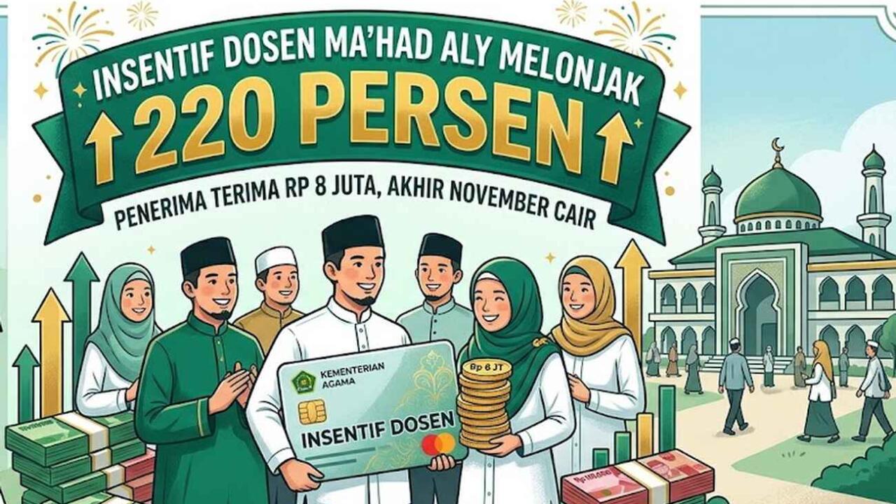 Insentif Dosen Ma’had Aly Naik 220 Persen, Cair Akhir November