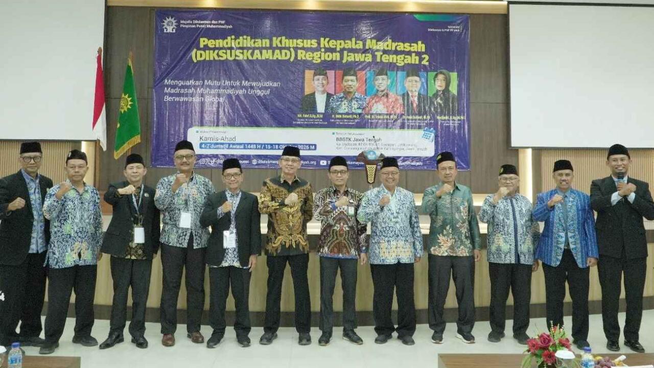 Irwan Akib: Kepala Madrasah Muhammadiyah Harus Tangguh dan Penggerak Perubahan