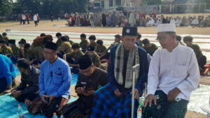 Jemaah Lintas Ormas Gelar Salat Istisqa di Lapangan Bangunsari