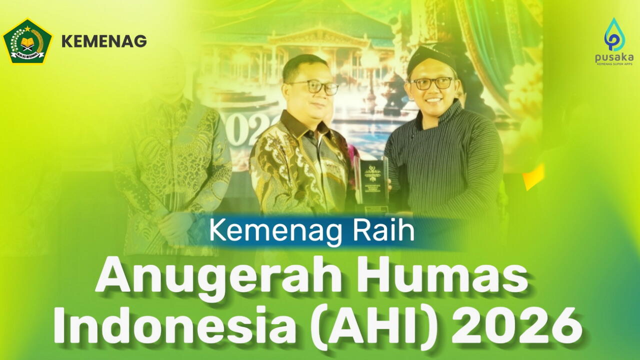 Kemenag Raih Tiga Penghargaan AHI 2026