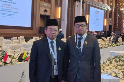 Muchlis M. Hanafi bersama Bunyamin Yapid.