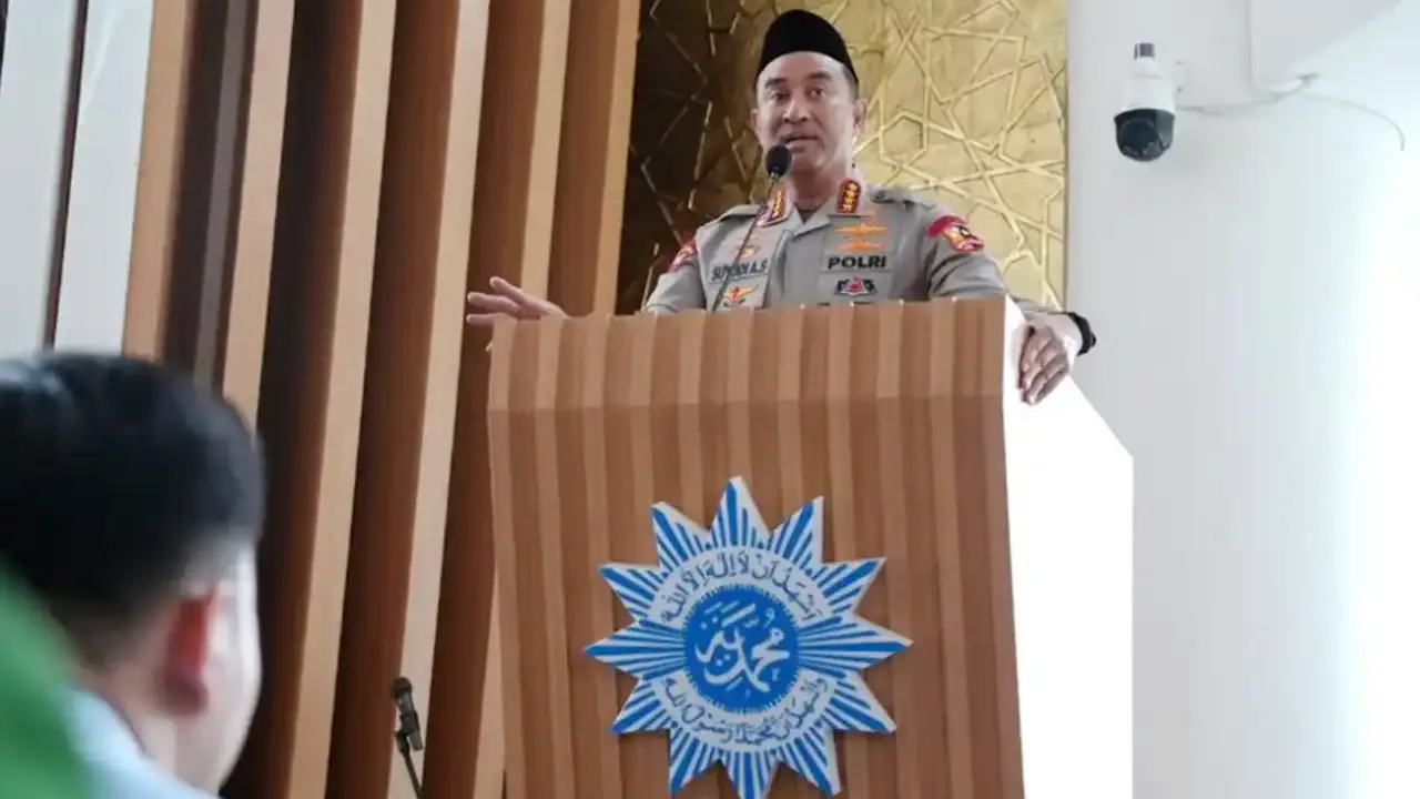Kultum di PP Muhammadiyah, Kapolri Tegaskan Lawan Narkoba dan Hoaks