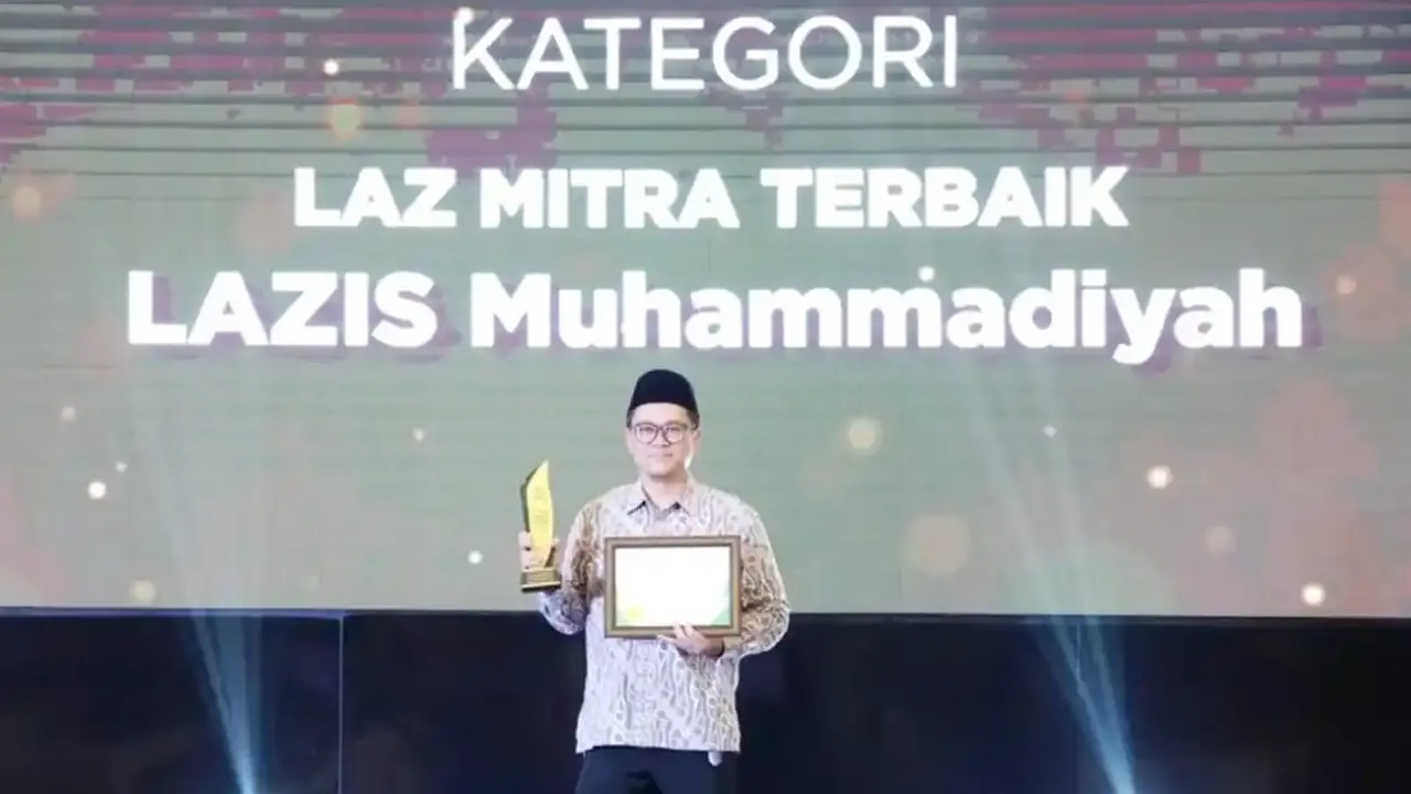 Lazismu Raih LAZ Mitra Terbaik BAZNAS Awards 2026