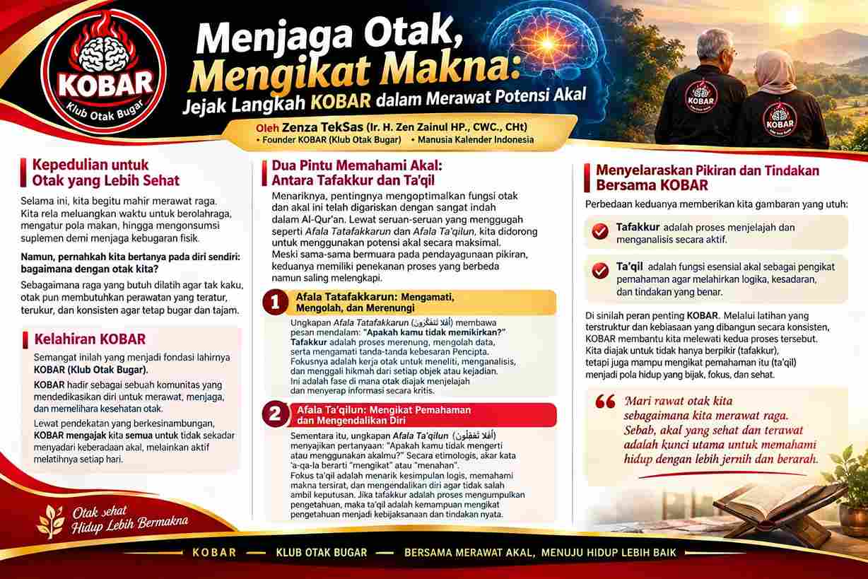 Menjaga Otak, Mengikat Makna: Jejak Langkah KOBAR dalam Merawat Potensi Akal